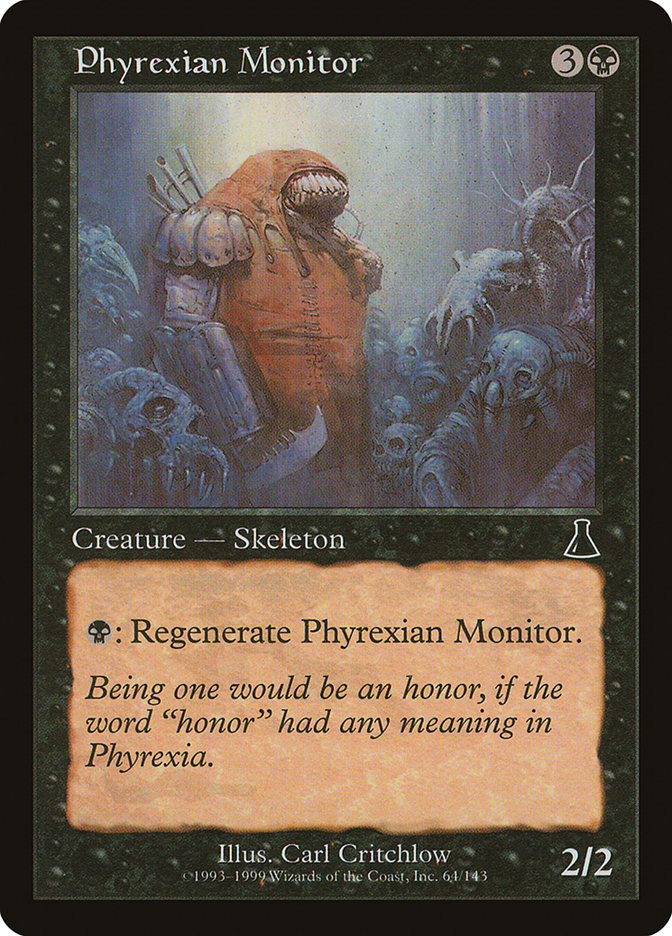 Phyrexian Monitor [Urza's Destiny] Foil