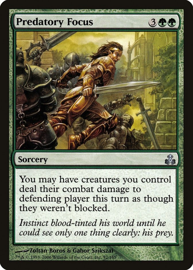 Predatory Focus [Guildpact] Foil