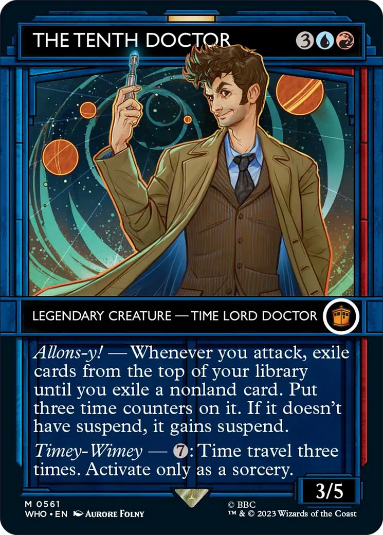 The Tenth Doctor (Showcase) [Doctor Who] Foil