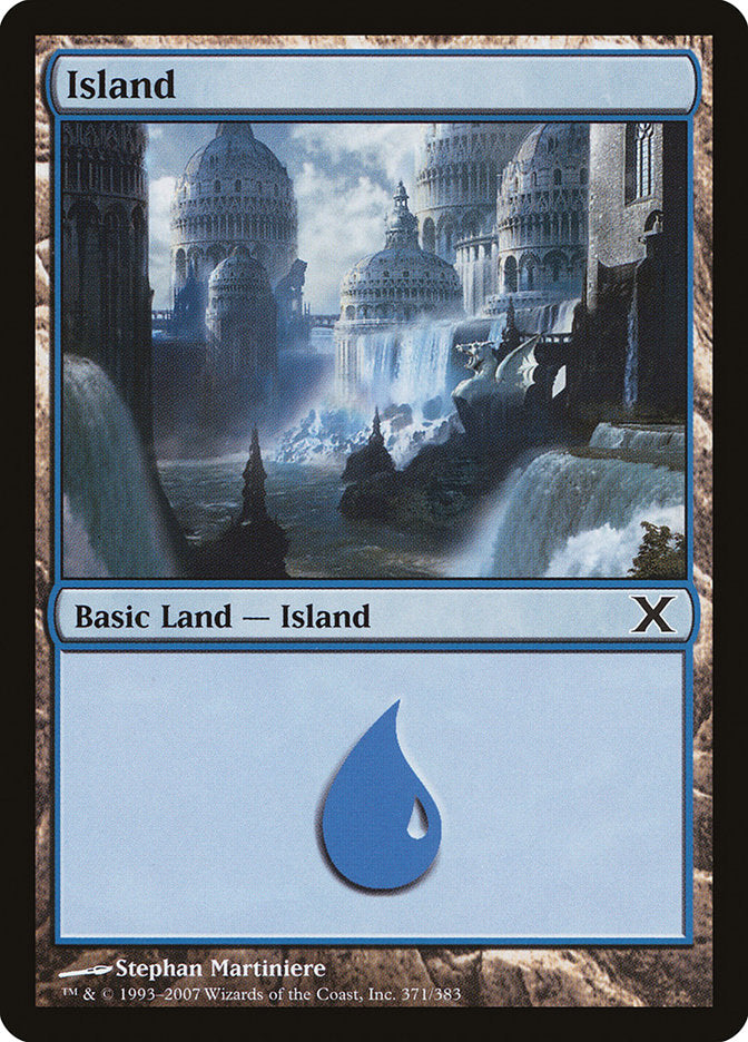 Island (371) [Tenth Edition] Foil