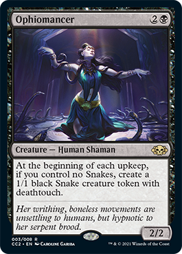 Ophiomancer [Commander Collection: Black] Foil