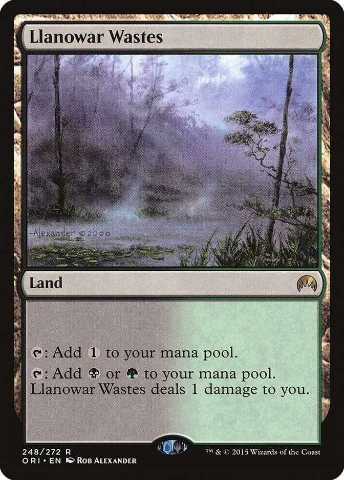 Llanowar Wastes [Magic Origins] Foil