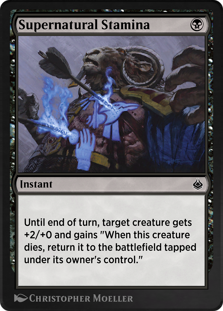 Supernatural Stamina  [Amonkhet Remastered]