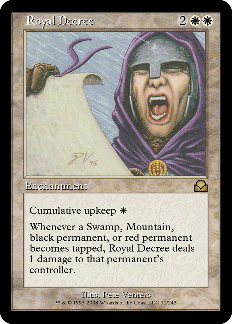Royal Decree  [Masters Edition II] Foil