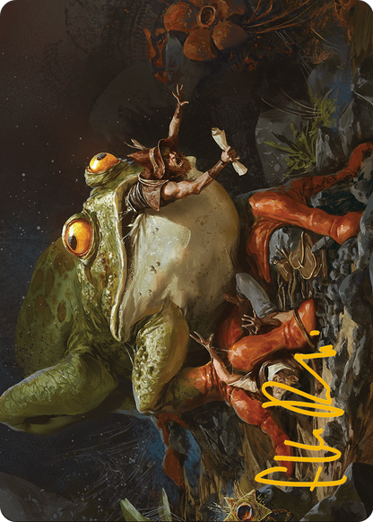 Rampant Frogantua // Rampant Frogantua  [Modern Horizons 3 Art Series] (Borderless) Foil