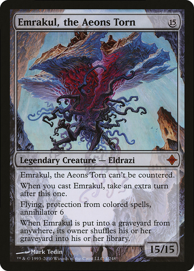 Emrakul, the Aeons Torn  [Magic Player Rewards 2010]