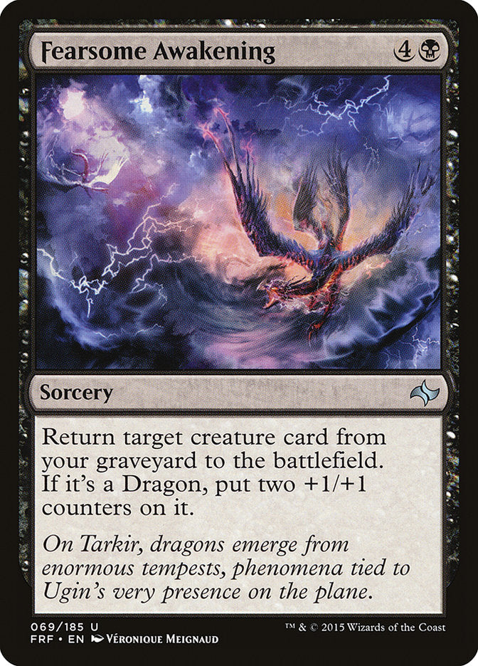 Fearsome Awakening [Fate Reforged] Foil