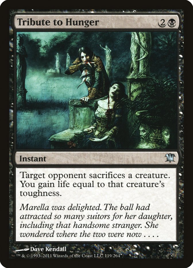 Tribute to Hunger [Innistrad] Foil