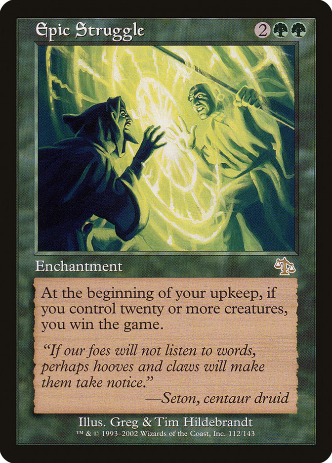 Epic Struggle [Judgment] Foil