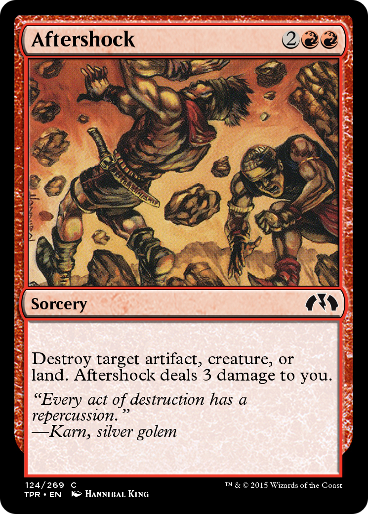 Aftershock  [Tempest Remastered] Foil