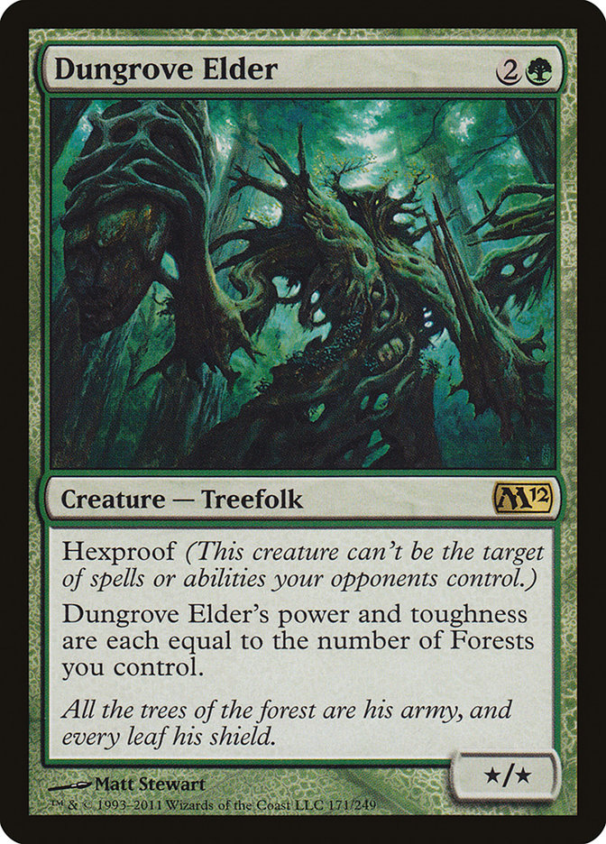 Dungrove Elder [Magic 2012] Foil