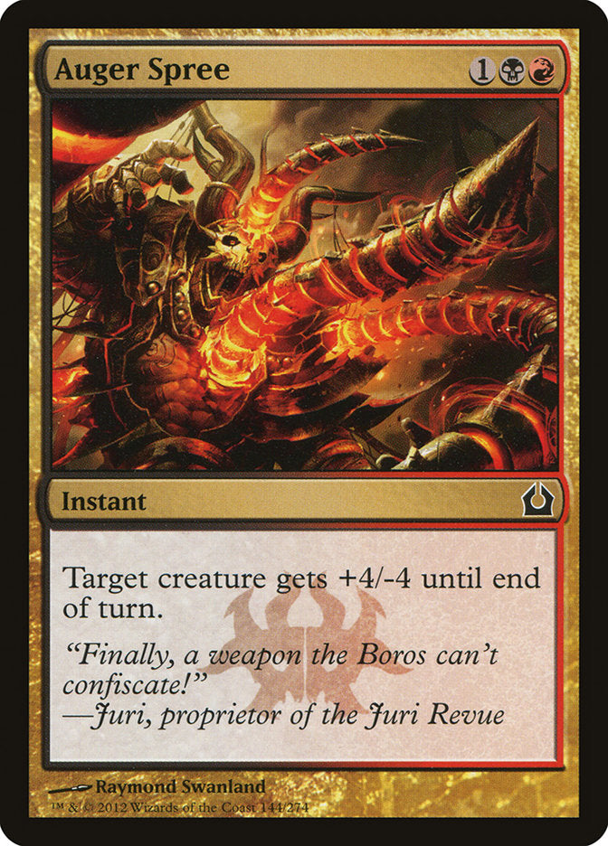 Auger Spree [Return to Ravnica] Foil