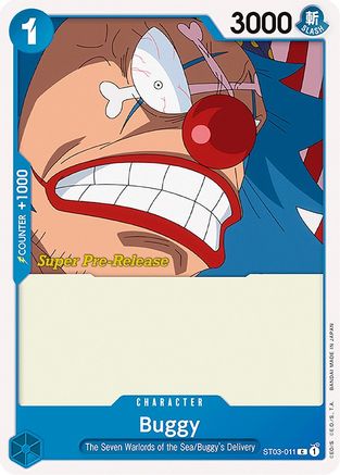 Buggy (ST03-011) - [Super Pre-Release Starter Deck 3: The Seven Warlords of the Sea]