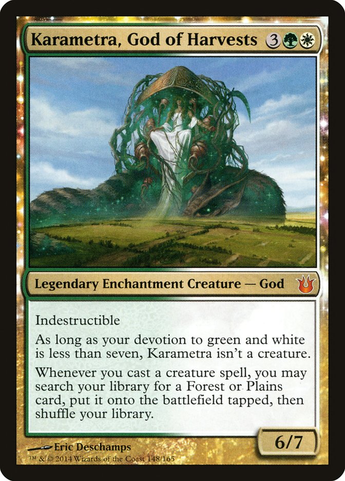 Karametra, God of Harvests [Born of the Gods] Foil