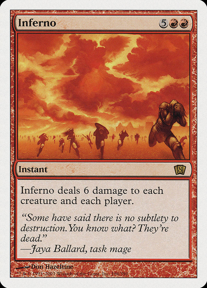 Inferno [Eighth Edition] Foil