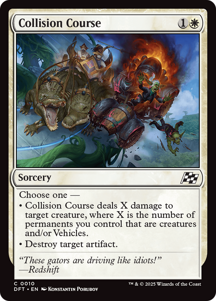 Collision Course [Aetherdrift] Foil