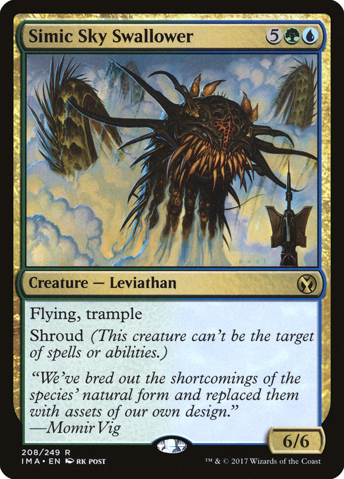 Simic Sky Swallower [Iconic Masters] Foil