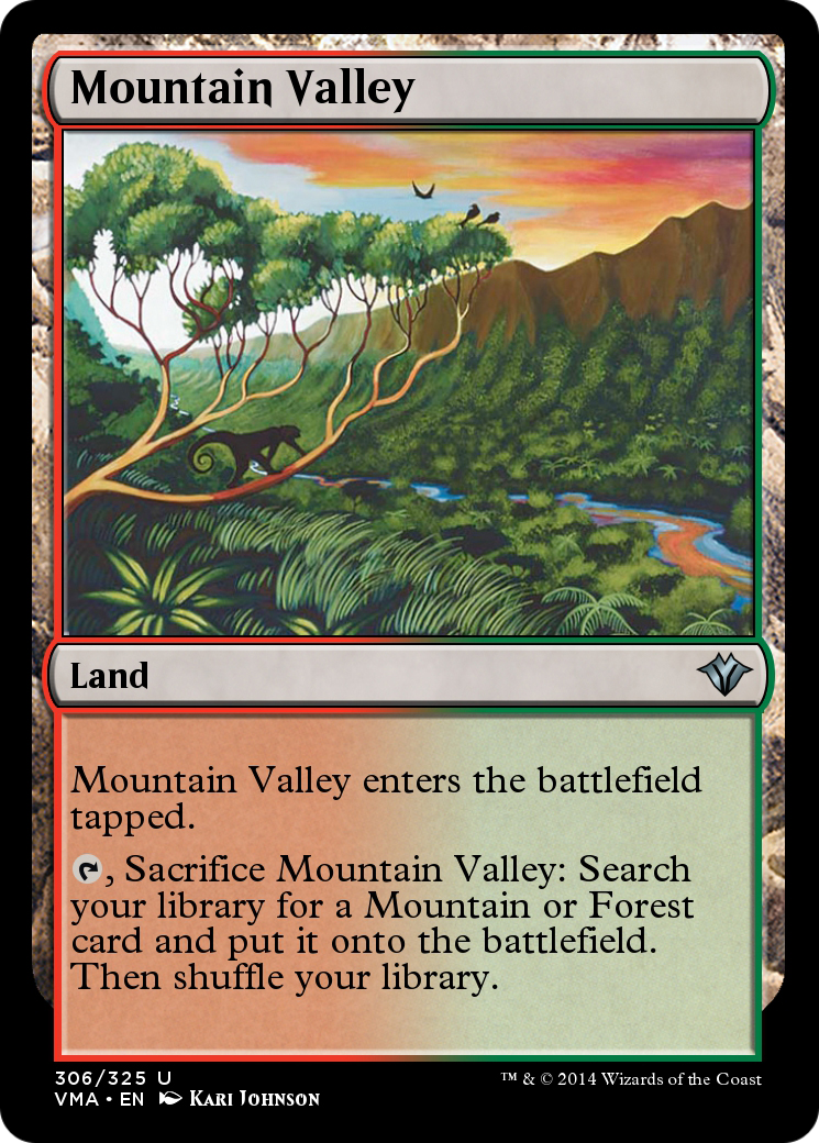 Mountain Valley  [Vintage Masters] Foil