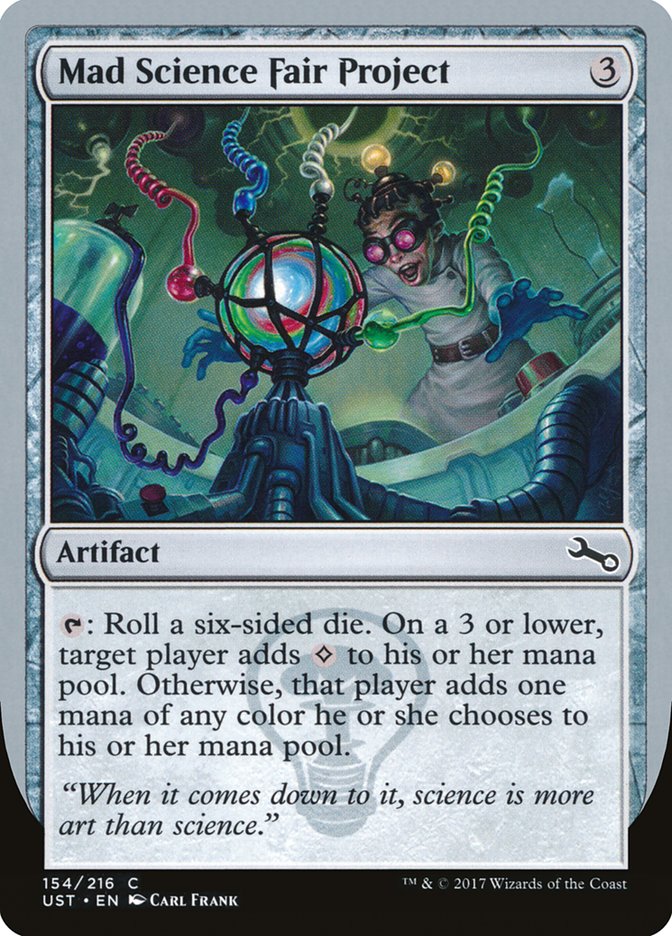 Mad Science Fair Project [Unstable] Foil