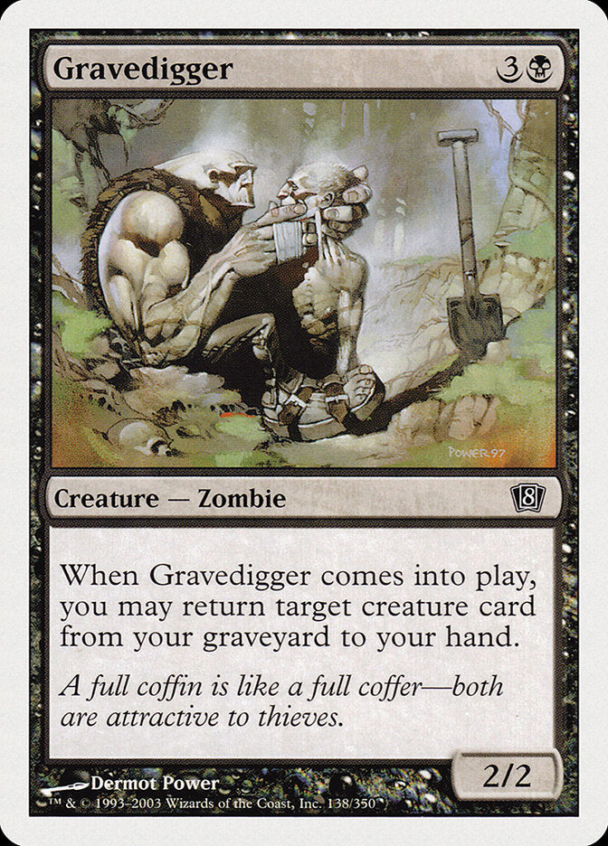 Gravedigger [Eighth Edition] Foil