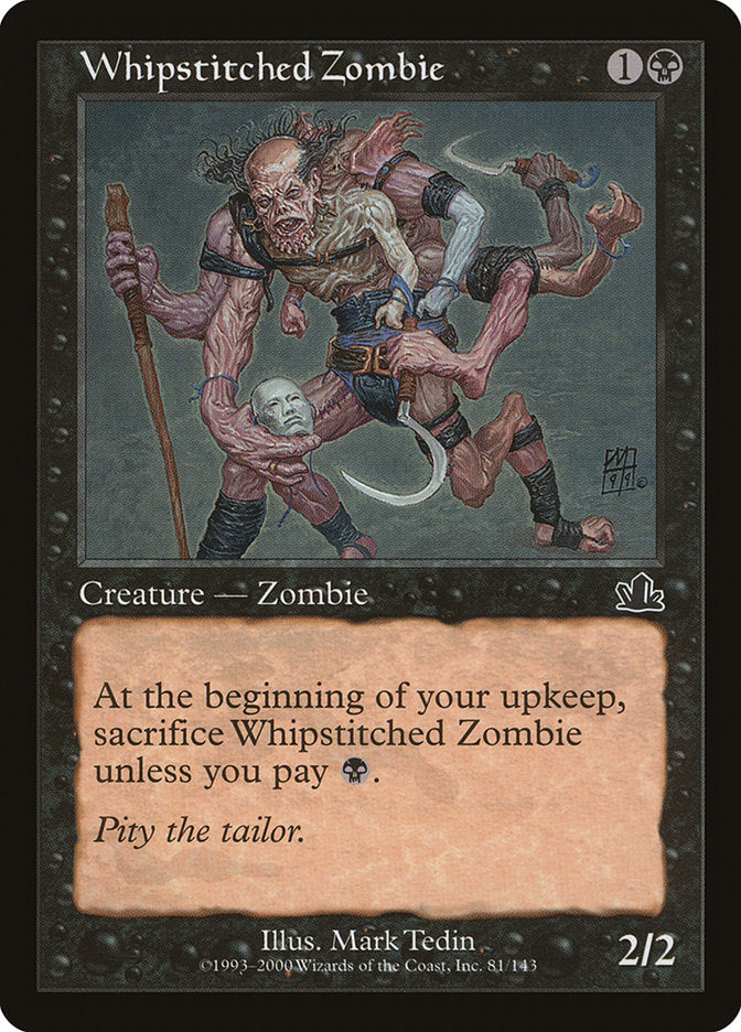 Whipstitched Zombie [Prophecy] Foil