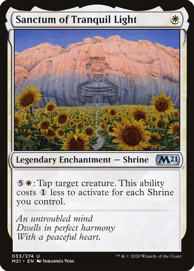 Sanctum of Tranquil Light [Core Set 2021] Foil