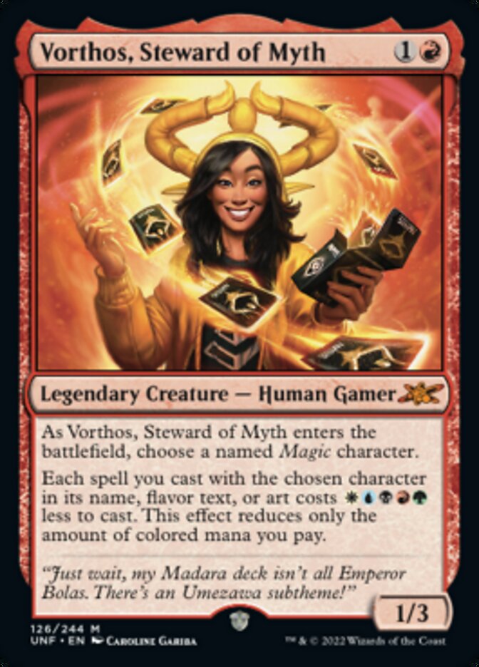 Vorthos, Steward of Myth [Unfinity] Foil