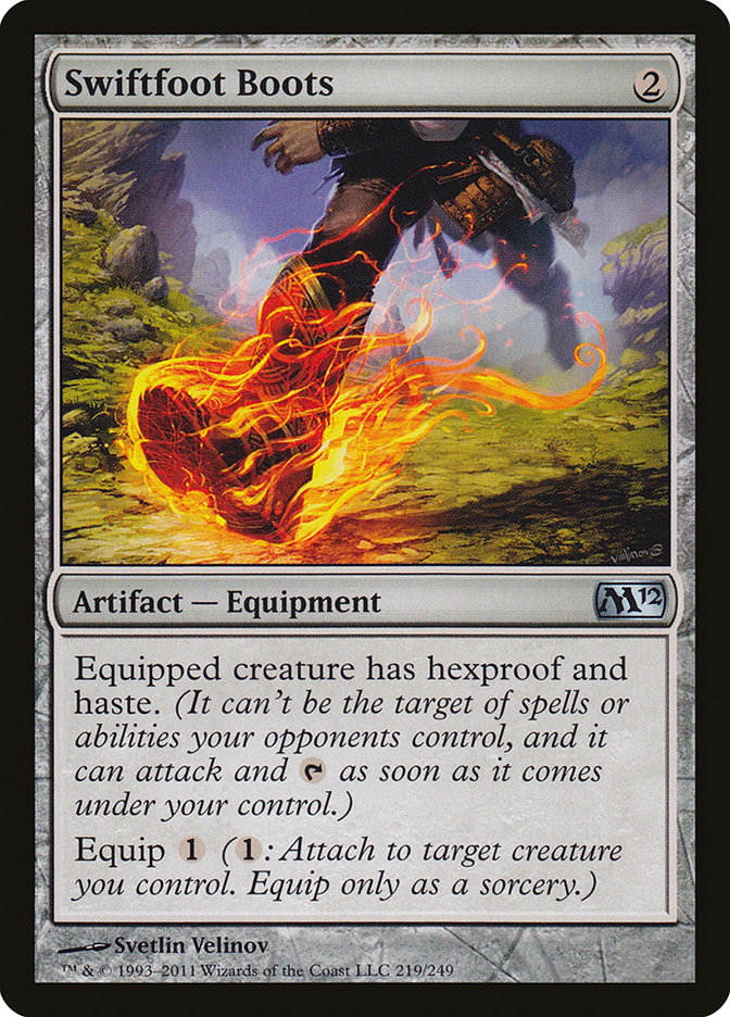 Swiftfoot Boots [Magic 2012] Foil