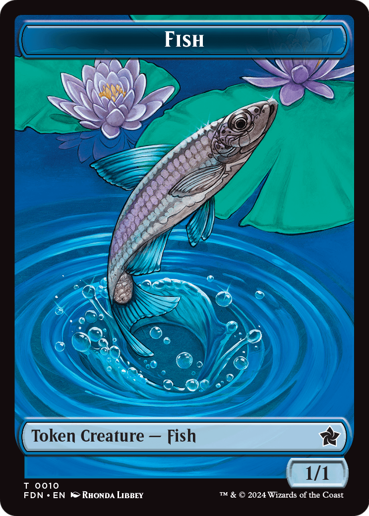 Fish  [Foundations Tokens] Foil