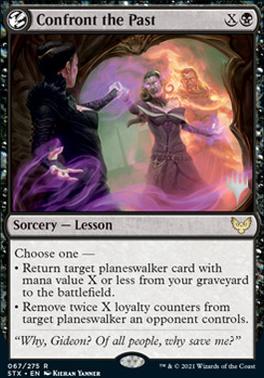 Confront the Past (Promo Pack) [Strixhaven: School of Mages Promos] Foil