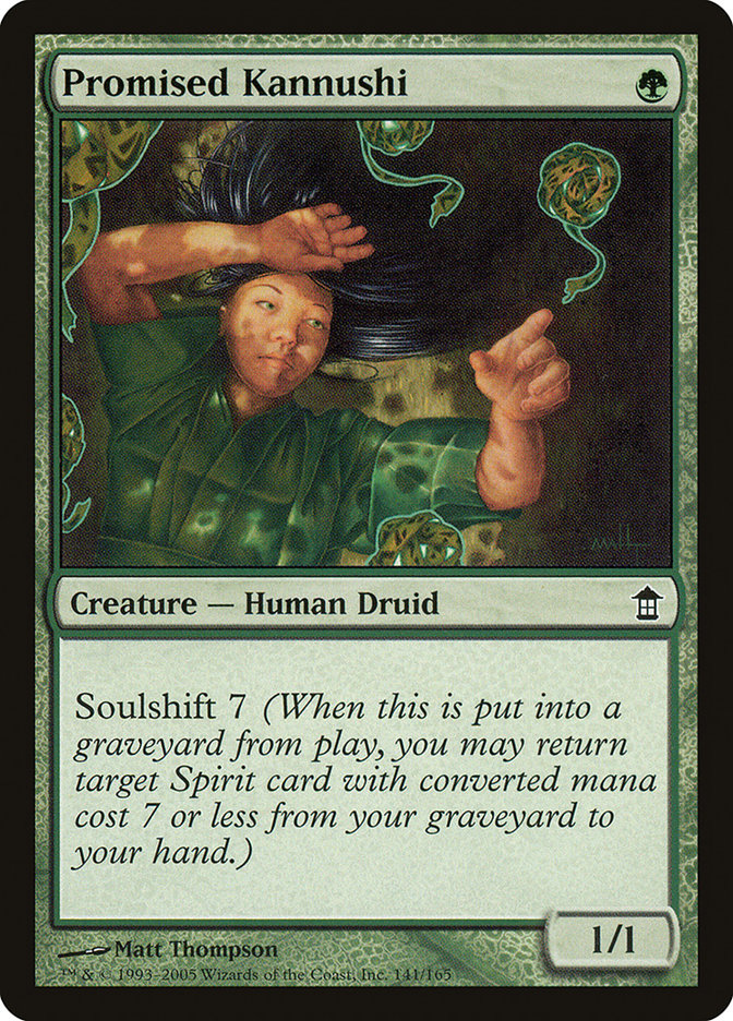 Promised Kannushi [Saviors of Kamigawa] Foil