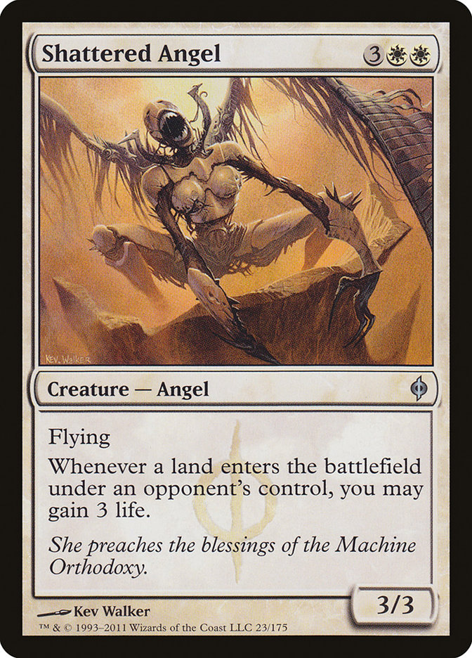Shattered Angel [New Phyrexia] Foil