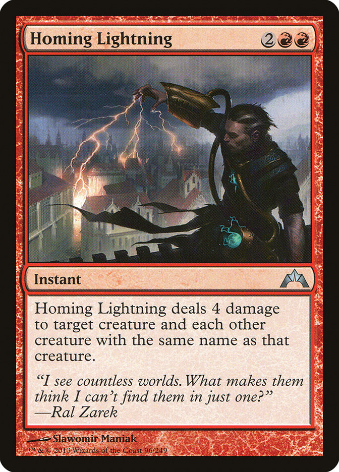 Homing Lightning [Gatecrash] Foil