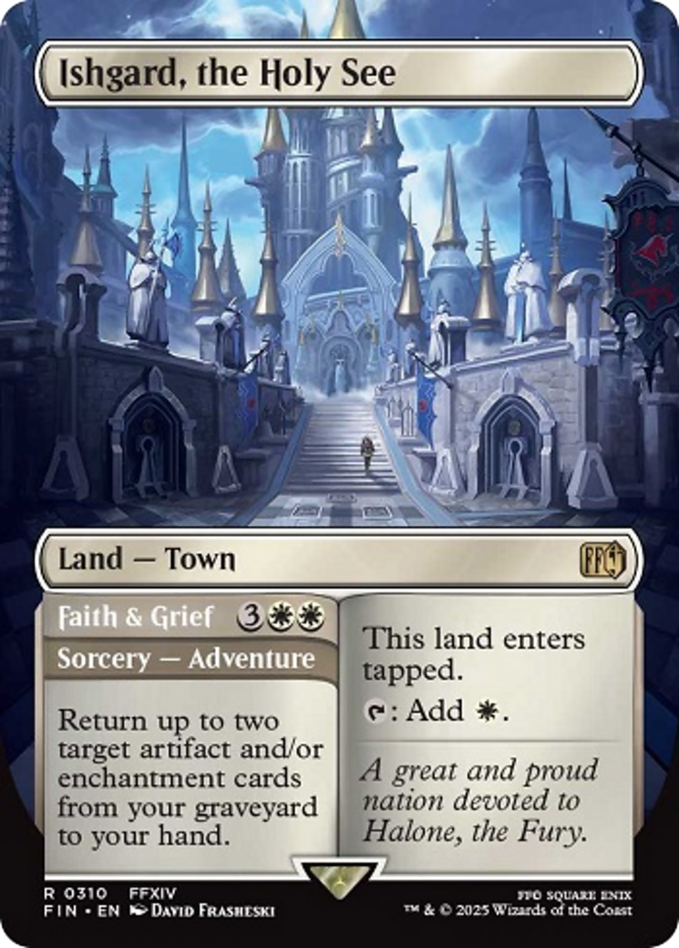 Ishgard, the Holy See (Borderless) [FINAL FANTASY] Foil
