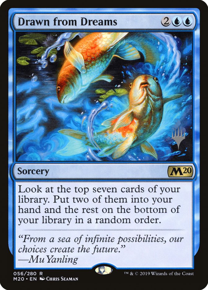 Drawn from Dreams (Promo Pack) [Core Set 2020 Promos] Foil