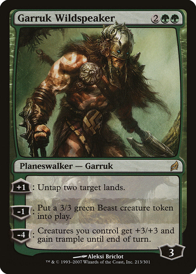Garruk Wildspeaker [Lorwyn] Foil