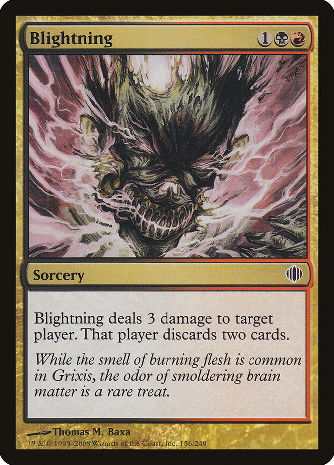Blightning [Shards of Alara] Foil