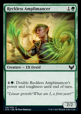 Reckless Amplimancer [Strixhaven: School of Mages] Foil