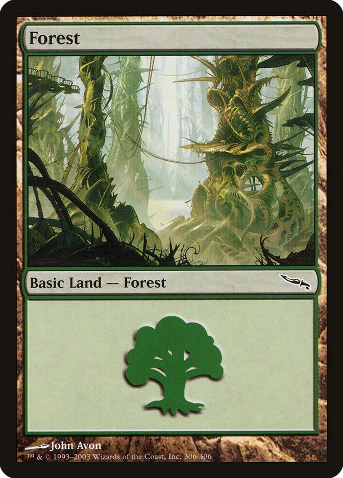 Forest (306) [Mirrodin] Foil