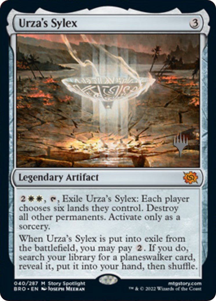 Urza's Sylex (Promo Pack) [The Brothers' War Promos] Foil