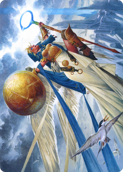 Linvala, Shield of Sea Gate // Linvala, Shield of Sea Gate  [Zendikar Rising Art Series] (Borderless) Foil