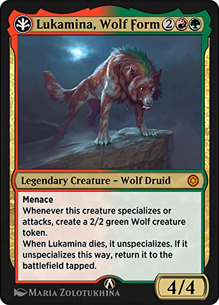 Lukamina, Wolf Form  [Alchemy Horizons: Baldur's Gate]