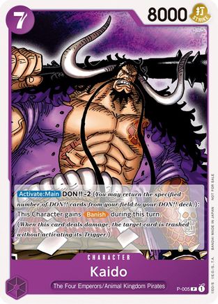 Kaido (Promotion Pack 2022) (P-005) - [One Piece Promotion Cards]