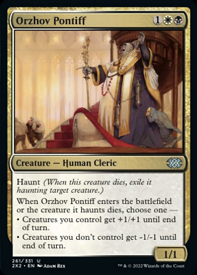 Orzhov Pontiff [Double Masters 2022] Foil