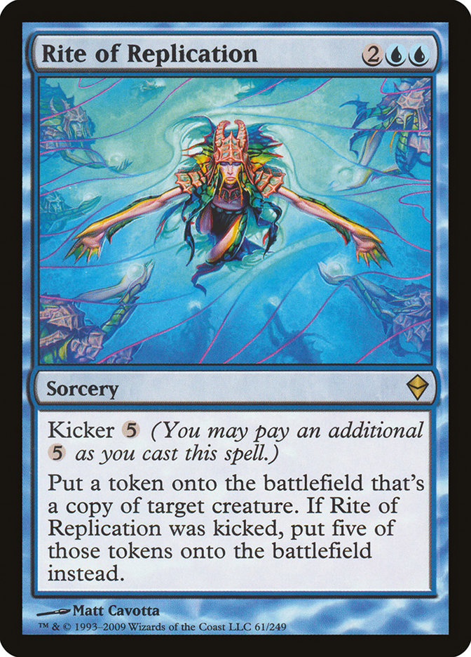 Rite of Replication [Zendikar] Foil