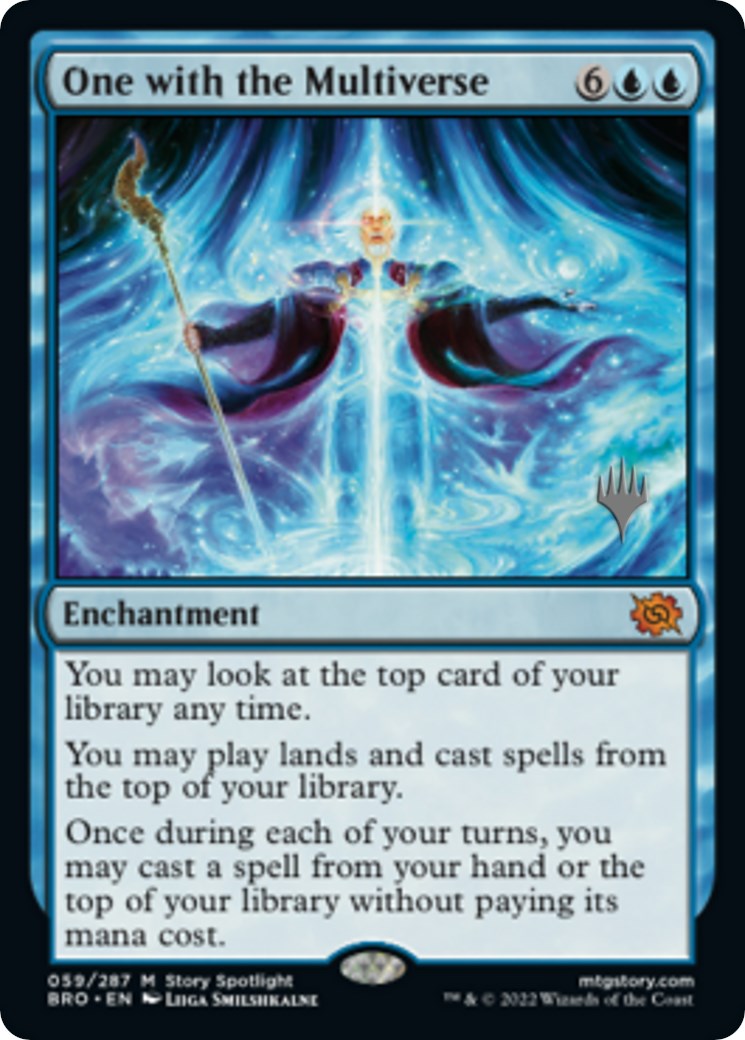 One with the Multiverse (Promo Pack) [The Brothers' War Promos] Foil