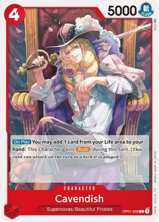 Cavendish (OP01-008) - [Romance Dawn]