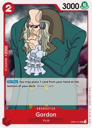 Gordon (OP01-011) - [Romance Dawn]