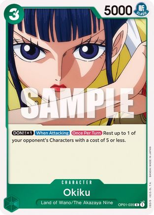 Okiku (OP01-035) - [Romance Dawn] Foil