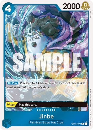 Jinbe (071) (OP01-071) - [Romance Dawn] Foil